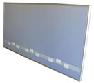 large office panel with electrical conduits
