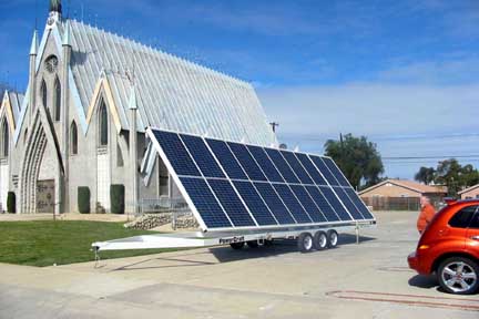 picture of PowerCraft mobile solar generator