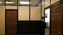 beautiful office panel system for Texas A&M university